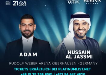 حسين الجسمي يعلن عن أولى حفلاته الجماهيرية في ألمانيا