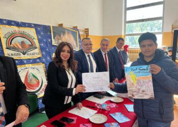 رانيا يحى : اول تعاون بين الأكاديمية المصرية الفنون بروما ومدرسه نجيب محفوظ