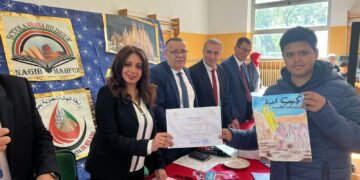 رانيا يحى : اول تعاون بين الأكاديمية المصرية الفنون بروما ومدرسه نجيب محفوظ