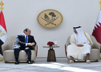 قمة مصرية قطرية بالدوحة الاثنين لبحث تعزيز التعاون الثنائى والقضية الفلسطينية والتطورات الإقليمية