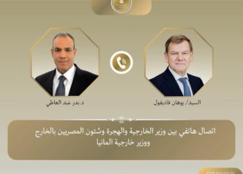 اتصال هاتفي بين وزير الخارجية ونظيره الألماني