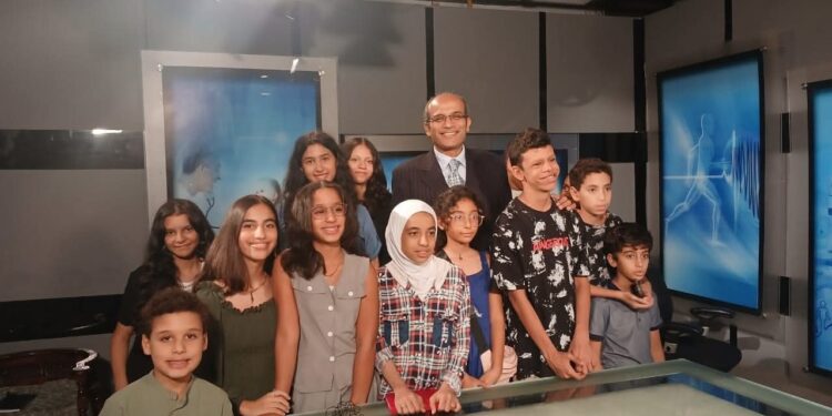 شبانة ودورة الإعلامى الصغير باكاديمية ماسبيرو