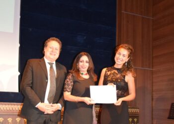 ‏السوبرانو جوليا ليبورى بالأكاديمية المصرية اللي في فنون بروما