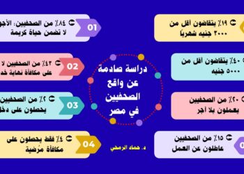 د.حماد الرمحي يكتب: دراسة صادمة تكشف واقع الصحفيين في مصر