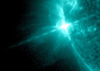 إنفجار شمسي قوي جديد