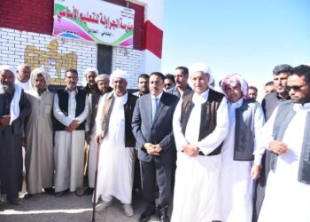 بالصور…محافظ مطروح يتفقد صباح اليوم عددًا من لجان انتخابات مجلس النواب