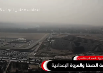 عرس الجيزة الانتخابي .. الإقبال فى مدارس الهرم صباحا ومساءا