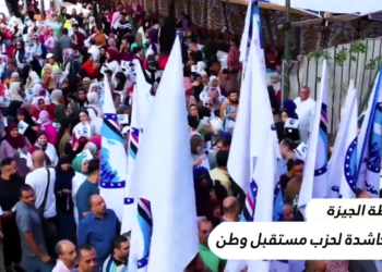 مشاركة حاشدة لحزب مستقبل وطن بالجيزة