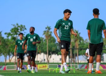 الأخضر يختتم استعداداته لمواجهة منتخب المغرب