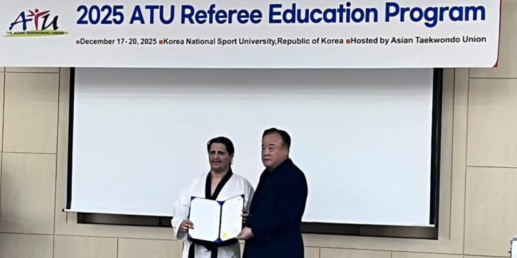 ترشيح الحكم الدولي د. محمد الحسين لبرنامج التعليم التحكيمي الآسيوي 2025 في سيئول