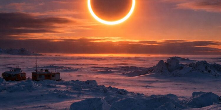 فلكية جدة… بالتزامن مع تحري هلال رمضان *الثلاثاء : كسوف حلقي للشمس غير مشاهد في السعودية*