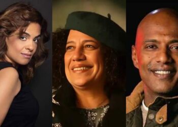 سماء إبراهيم وأمير صلاح الدين ويارا جبران أعضاء لجنة تحكيم أفلام الورش بمهرجان أسوان