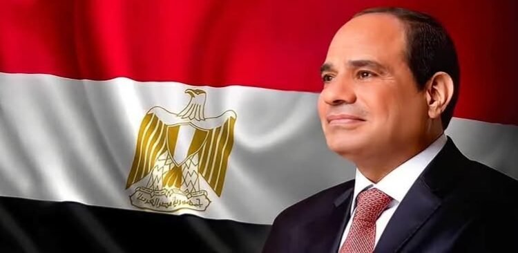 الرئيس السيسى يقوم بجولة تفقدية للأعمال الإنشائية لمشروع محطة الأهرامات