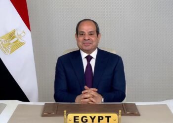 الرئيس السيسى يشارك فى اتصال تليفونى مشترك جمع قادة عدد من الدول العربية والإقليمية والرئيس الأمريكى