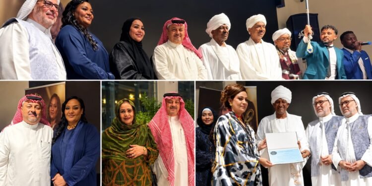 إتحاد الفنانين العرب وشركة MA يكرمان الفنانة السودانية العالمية إسلام المبارك في جدة
