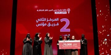 طالبات جامعة جدة يحصدن المركز الثاني بمشروع مؤنس